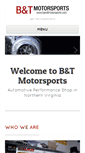 Mobile Screenshot of bandtmotorsports.com